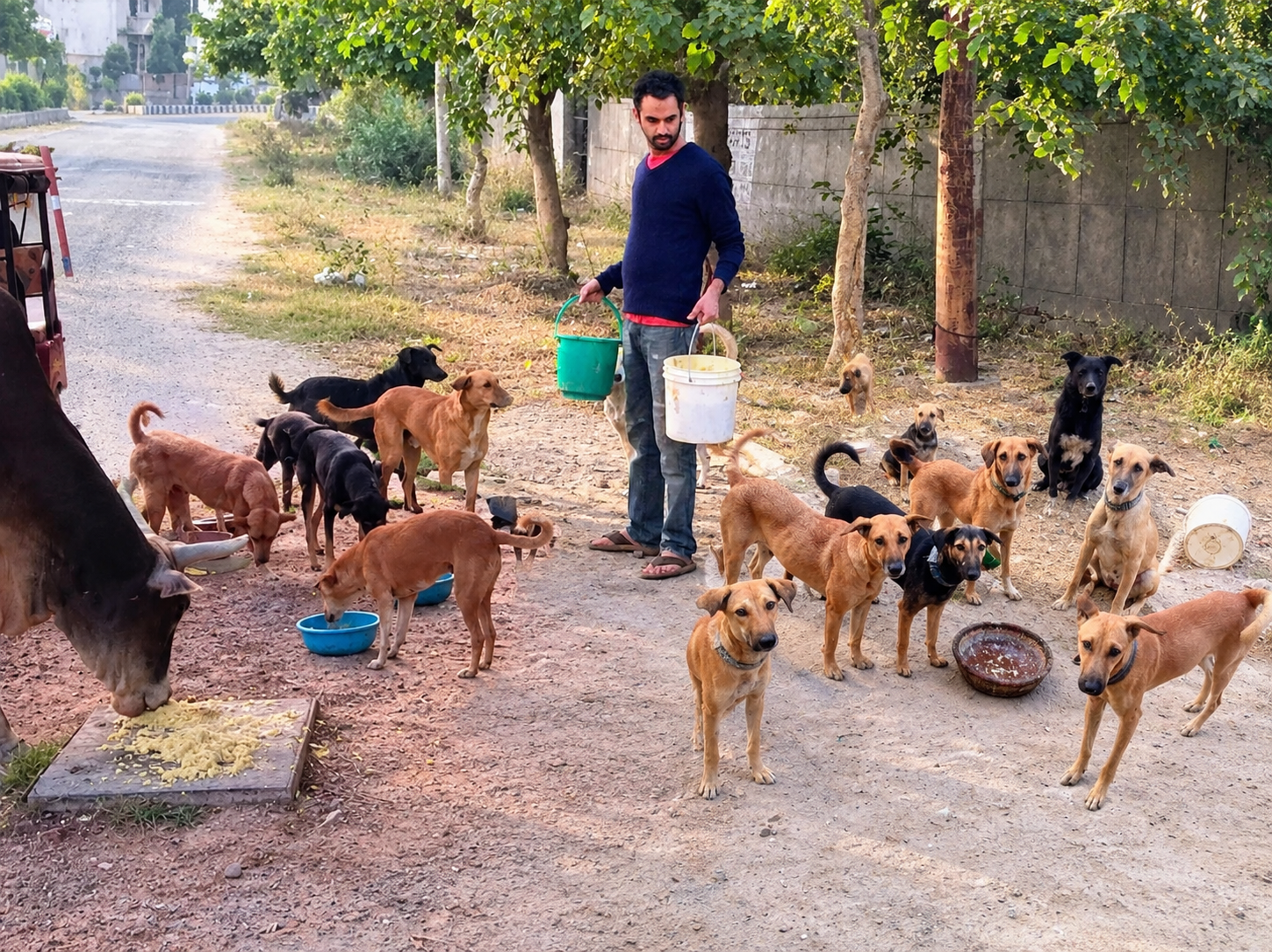 Rescued animals